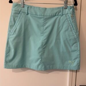 Puma Teal Golf Skirt w/ Shorts